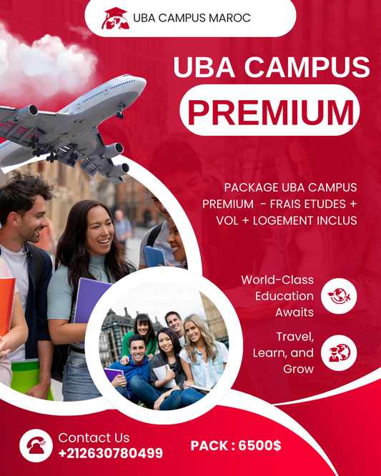 ETUDES + BILLET D'AVION + LOGEMENT